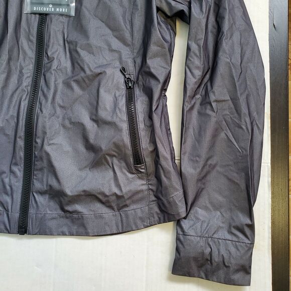 Colmar Slim Fit Jacket With Gathered Collar Code 1917 1VQ ES21 99 Black Sz 4 NWT - Picture 4 of 11